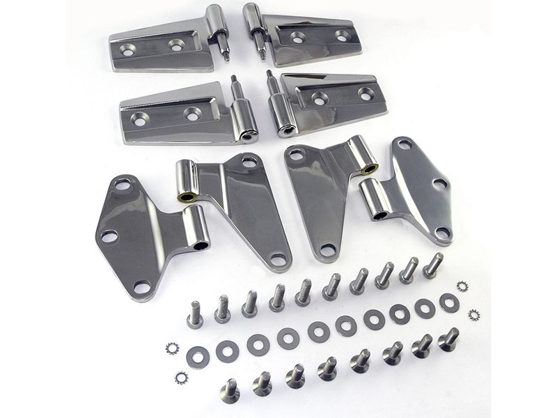 Rugged Ridge 11111 20 Door Hinge Kit Stainless