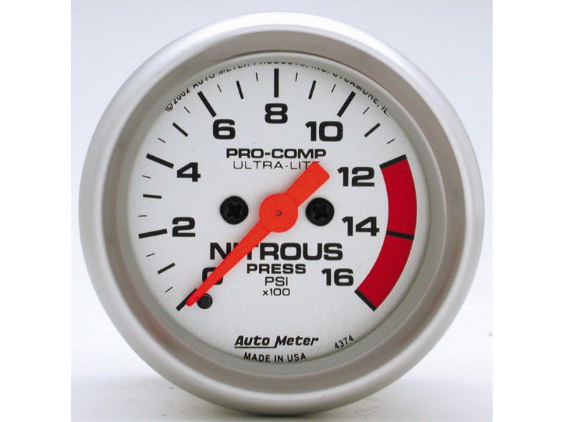 Autometer UltraLite Series Full Sweep Electric Gauges RealTruck