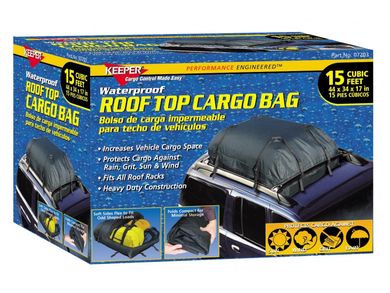 keeper rooftop cargo bag