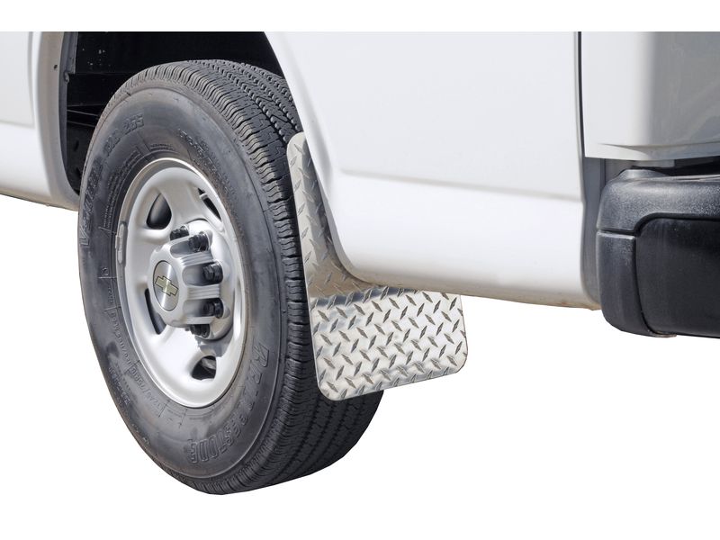 Dee Zee Diamond Plate Mud Flaps Realtruck 