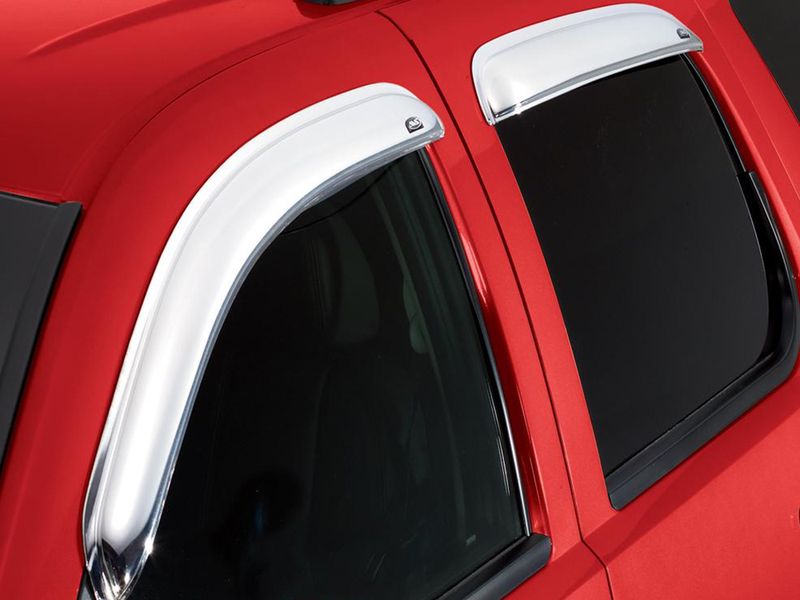 AVS684242 Auto Ventshade Chrome Vent Visors RealTruck
