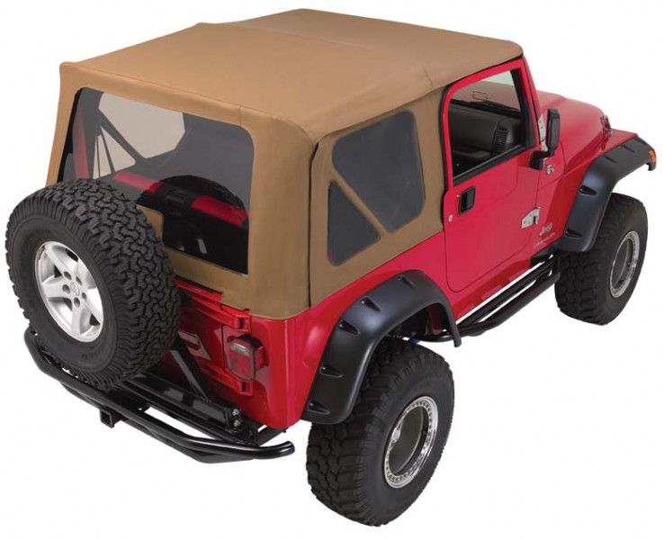 Rampage Jeep Soft Top - Complete Replacement