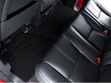 Lund 383114-B Catch-It Vinyl Black Rear Seat Floor Mat