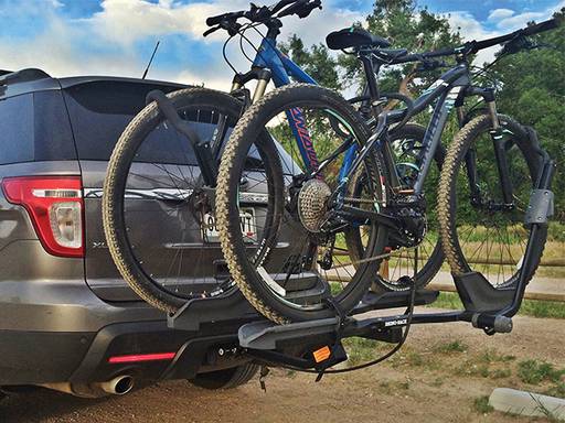bicycle carrier hitch mount