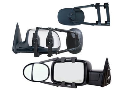 K-Source 3990 Universal Dual Lens Towing Mirrors with Ratchet Mount System
