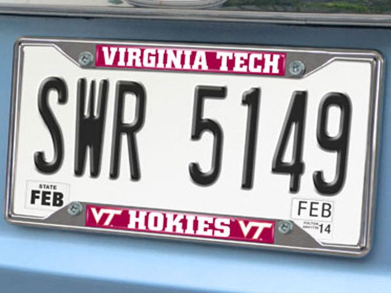 Fanmats Ncaa License Plate Frames Realtruck Fanmats Ncaa License Plate Frames