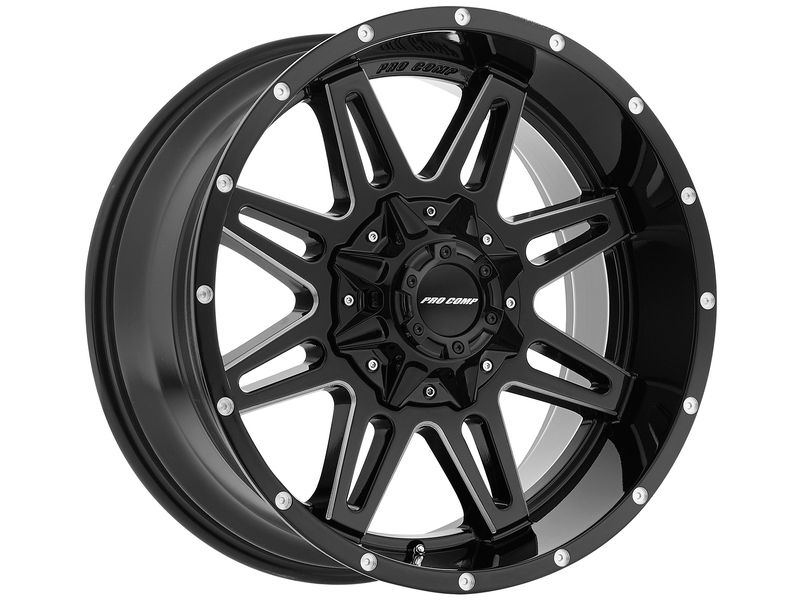 Pro Comp Black Blockade 8142 Series Wheel