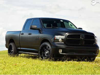 Fuel Matte Black Hostage Wheels Realtruck