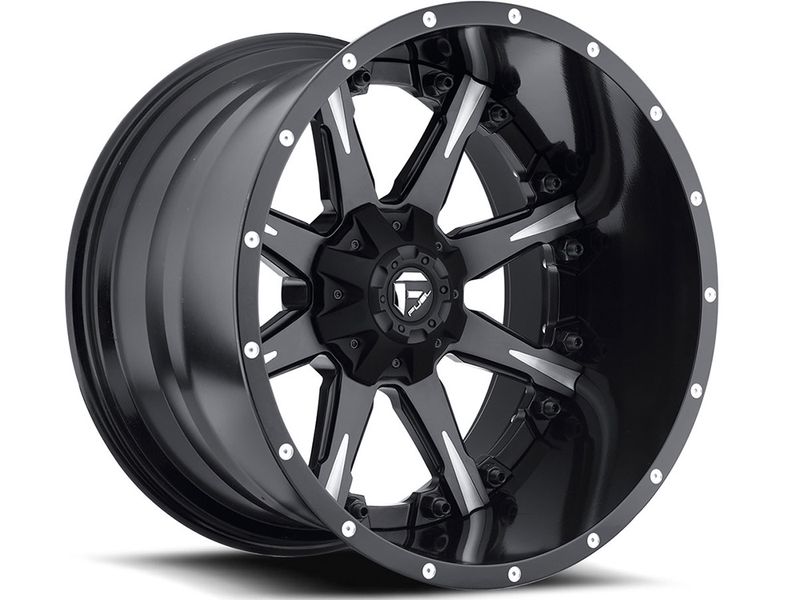 Fuel Matte Black NUTZ Wheel