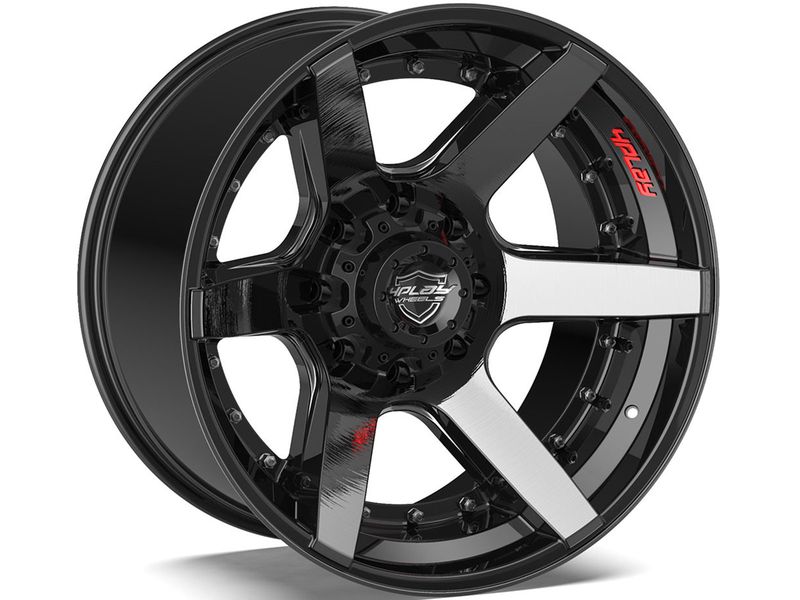 4Play Brushed Black 4P60 Wheel