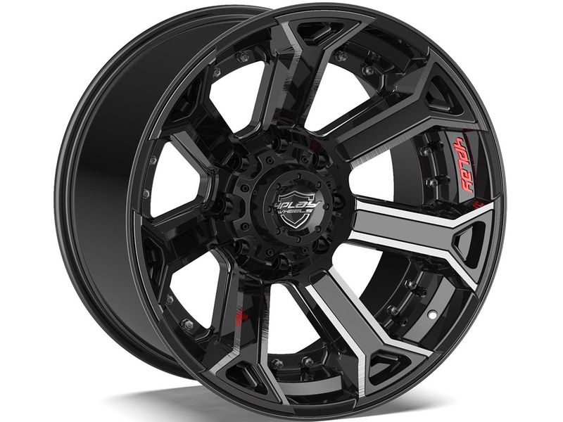 4Play Brushed Black 4P70 Wheel