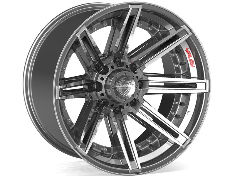 4Play Brushed Gunmetal 4P08 Wheel