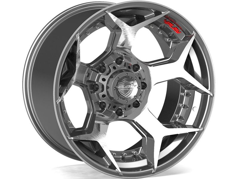 4Play Brushed Gunmetal 4P50 Wheel
