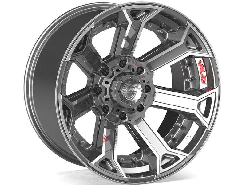 4Play Brushed Gunmetal 4P70 Wheel