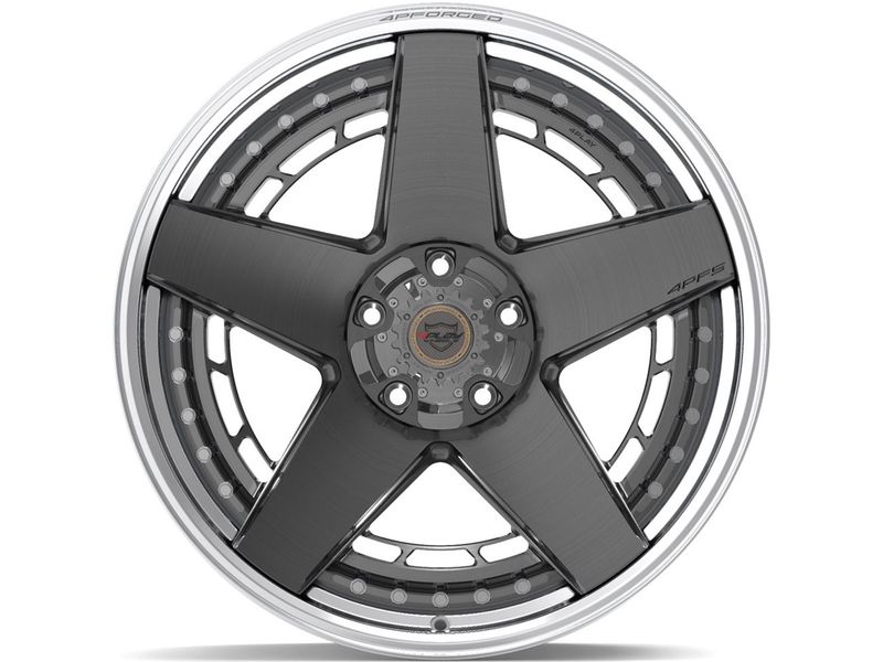 4Play Forged Brushed Gunmetal 4PF5 Wheel