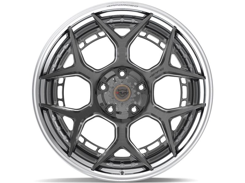 4Play Forged Brushed Gunmetal 4PF6 Wheel