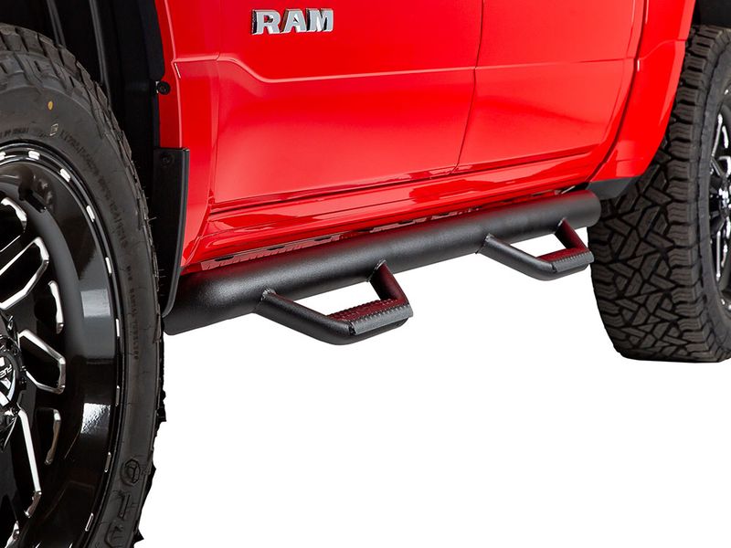 NFB-D1980CC-TX N-Fab Black Cab Length Nerf Bars | RealTruck