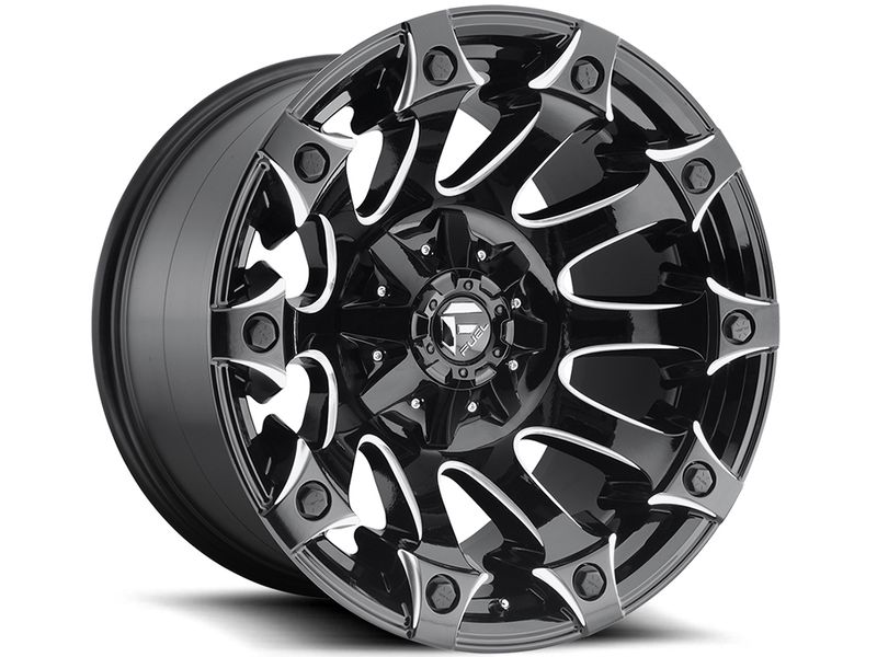 Fuel Black Battle Axe Wheel