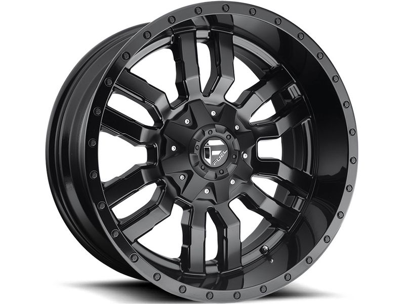Fuel Black Sledge Wheel