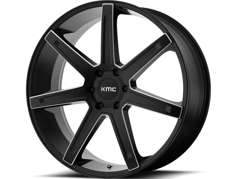 KMC Machined Black KM700 Revert Wheel - kmc-machined-black-km700-revert-wheels - Rims and Wheels KMC Machined Black KM700 Revert Wheel sku kmc-machined-black-km700-revert-wheels