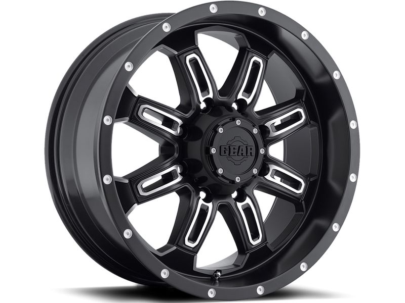 Gear Alloy Black 725MB Dominator Wheel