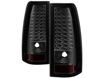 Recon Smoked Black Led Tail Lights Realtruck Xtune Smoked Black Led Tail Lights