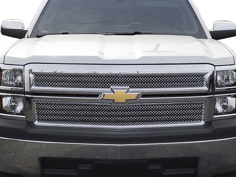 Black Horse Mesh Grille