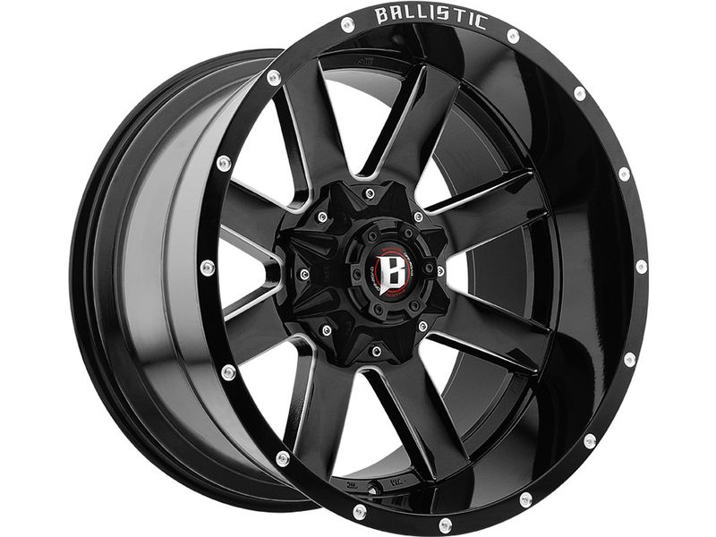 Ballistic Black 959 Rage Wheels | RealTruck