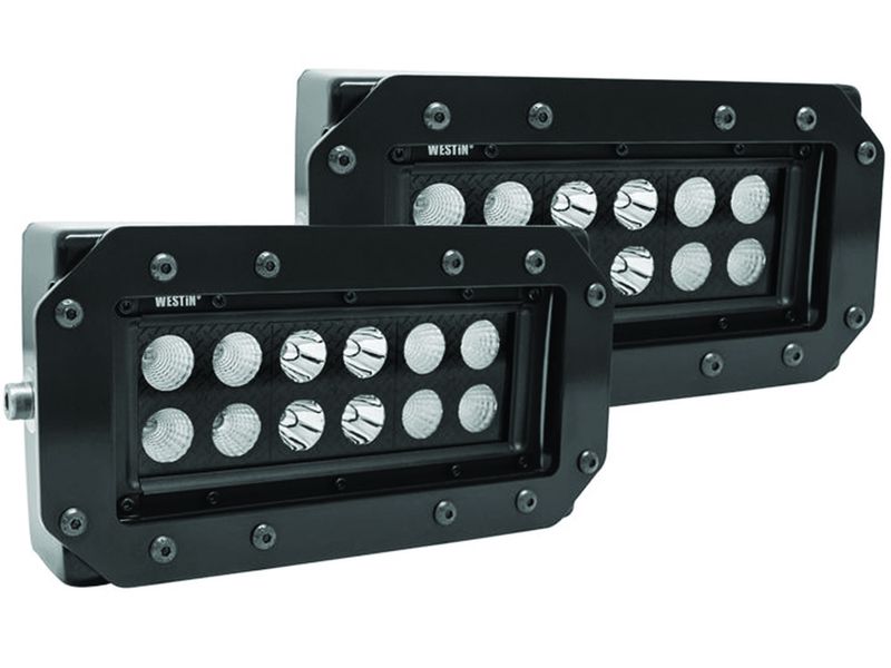 Westin Hdx B Force 6 Flush Mount Led Light Bars Realtruck Westin Hdx B Force 6 Flush Mount Led Light Bars