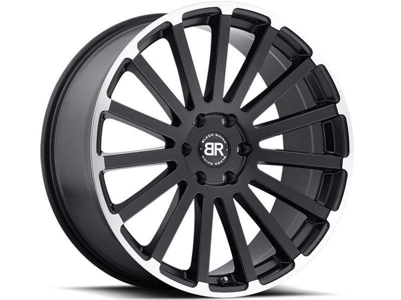 Black Rhino Machined Black Spear Wheel