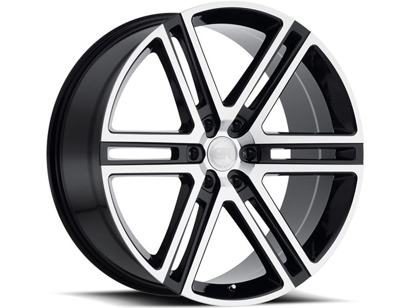Black Rhino Machined Black Timbvati Wheel