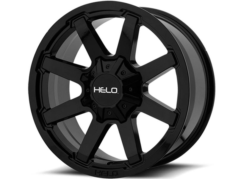 Helo Gloss Black HE909 Wheels
