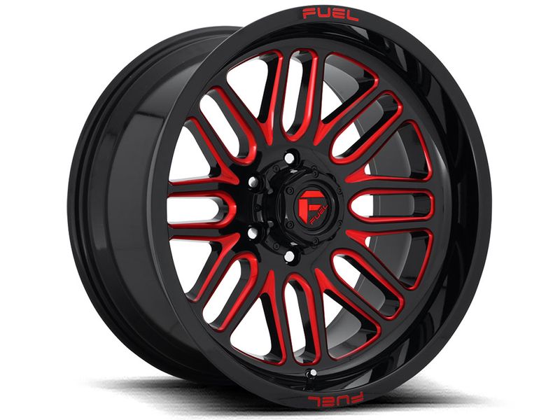 Fuel Black & Red Ignite Wheel