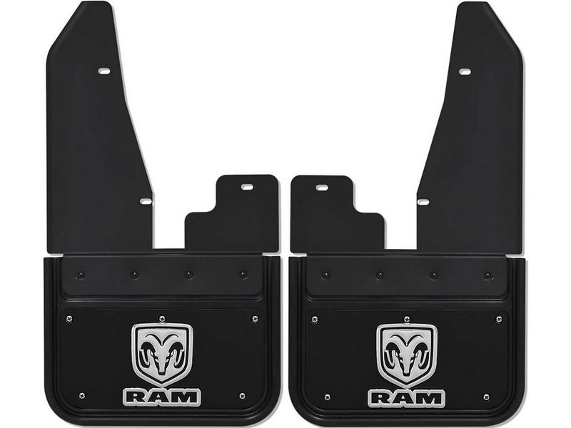 TRHGB756863 Truck Hardware Custom Stainless Steel Mud Flaps RealTruck