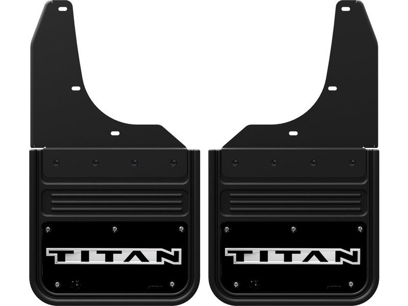 TRHGB766205 Truck Hardware Custom Stainless Steel Mud Flaps RealTruck