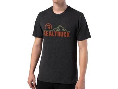 RealTruck Men&#039;s Heather Black Front Range T-Shirt