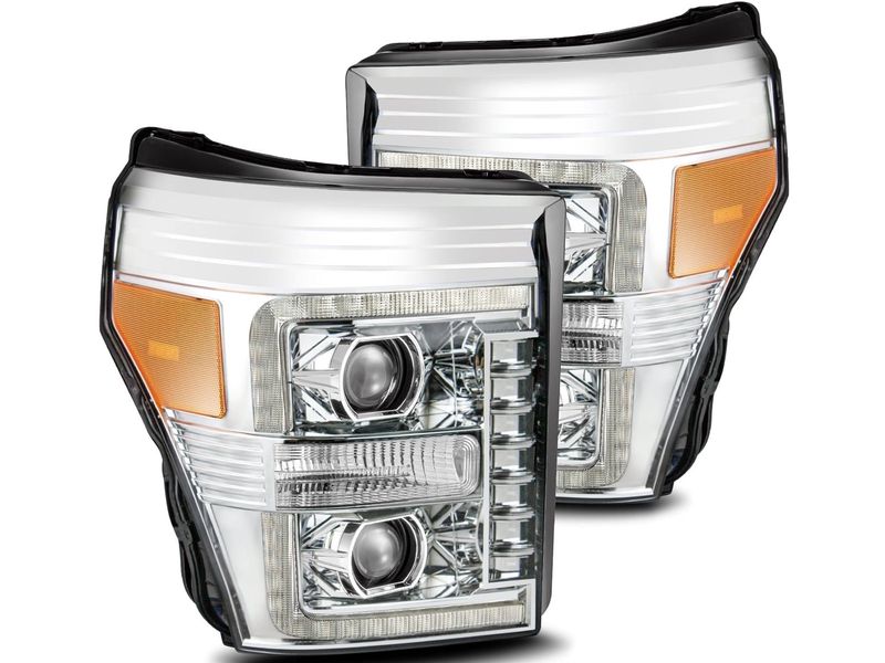AlphaRex Chrome Pro Series Headlights