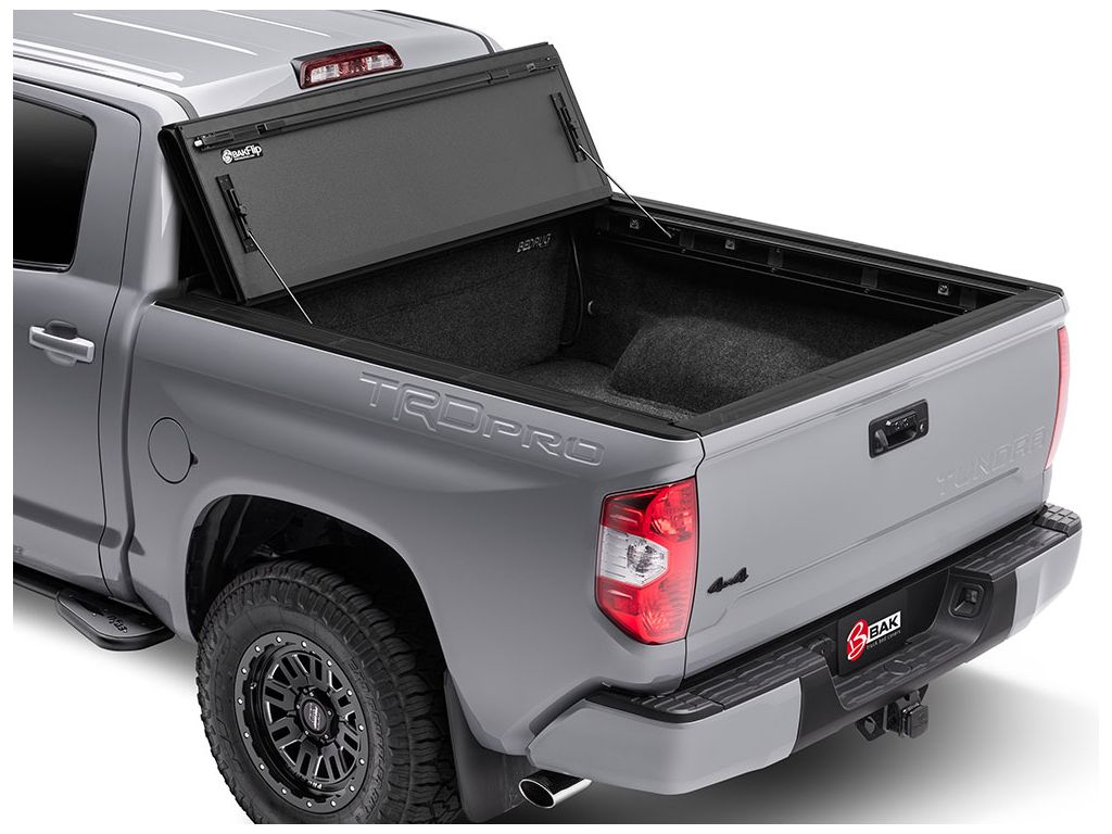 BAKFlip MX4 Tonneau Cover For 20072019 Toyota Tundra Short Bed With Deck Rail eBay