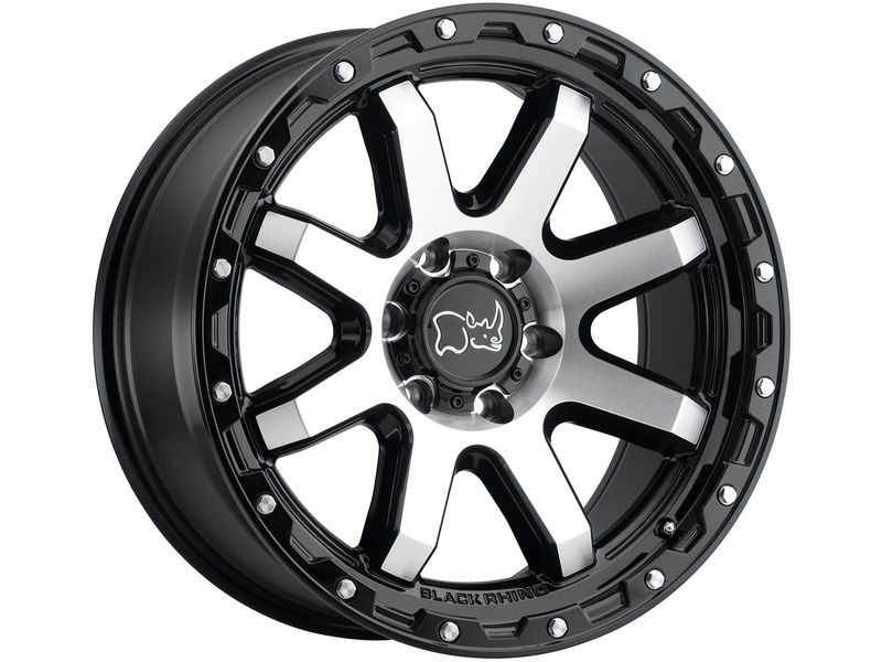 Black Rhino Machined Gloss Black Coyote Wheel