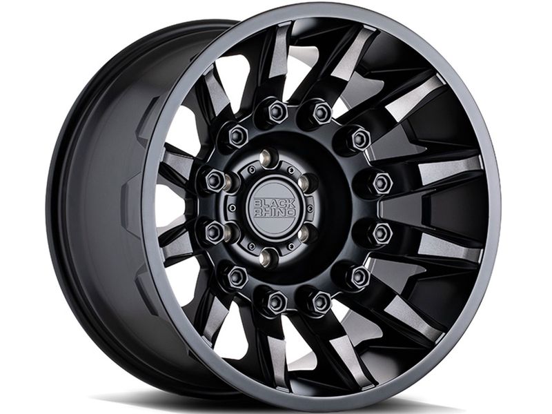 Black Rhino Machined Matte Black Mission Wheel