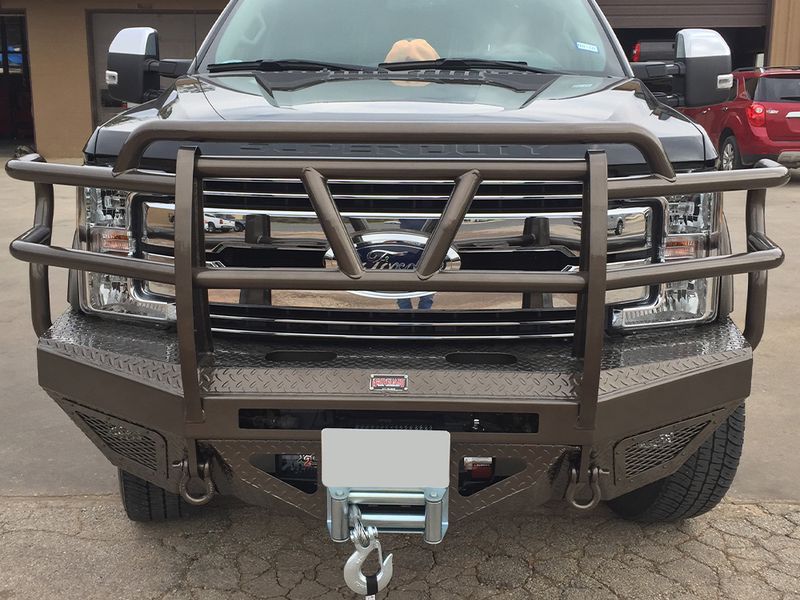 BTAEEF17BNFRB Bodyguard T2 Extreme Front Bumper RealTruck