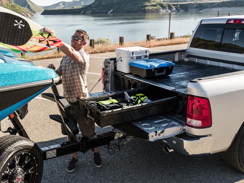 Decked Truck Bed Storage System Realtruck Decked Truck Bed Storage System
