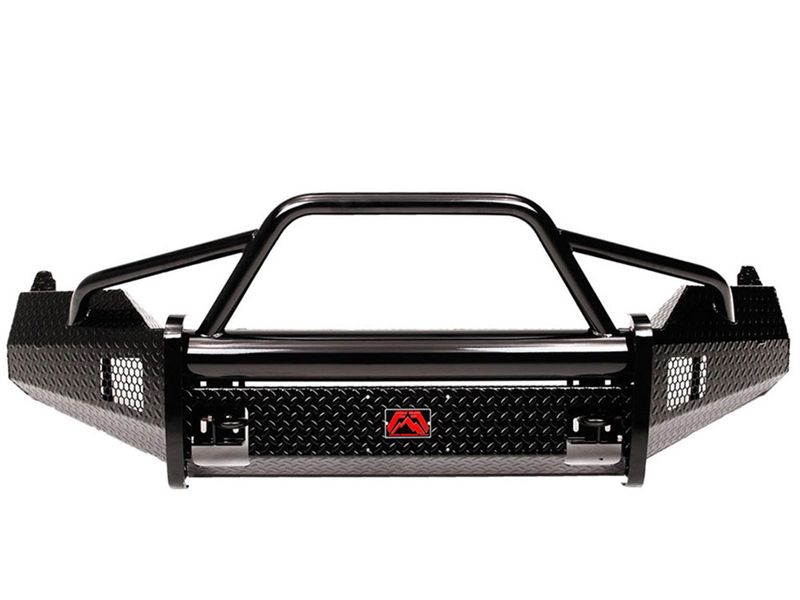 Fab Fours Black Steel Prerunner Front Bumper