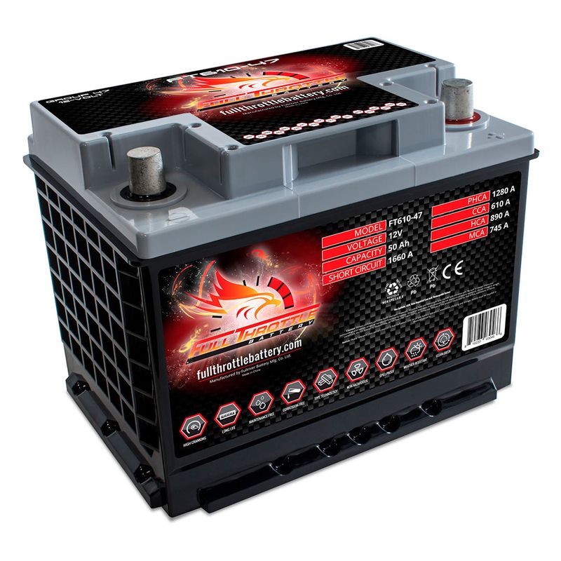 Full Throttle Automotive Battery