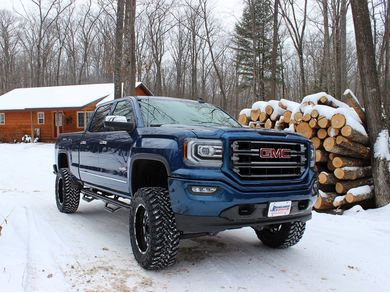 Go Rhino Dominator D2 Black Nerf Bars Realtruck