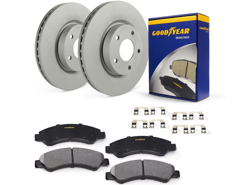 Goodyear Truck & SUV Brake Pad, Rotor, and Caliper Bundles | RealTruck