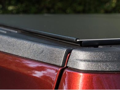 Aci B1010019 Lomax Matte Black Hard Tri Fold Tonneau Cover Tonneau Covers World