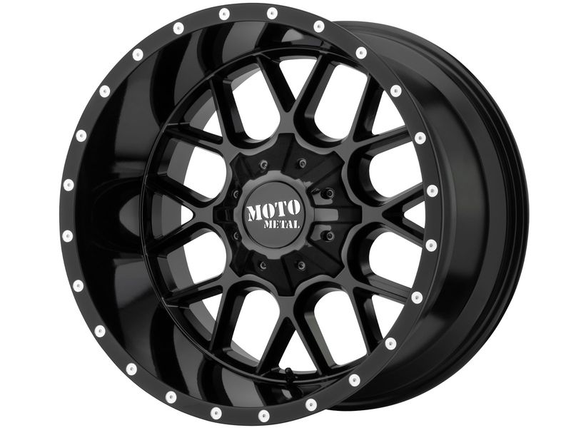 Moto Metal Gloss Black MO986 Siege Wheel