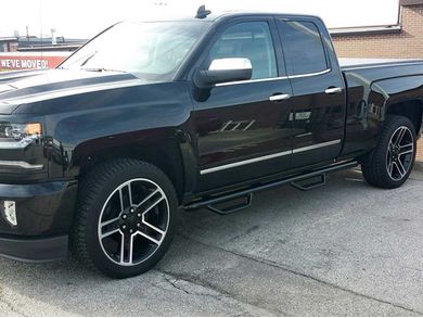 Nfab Running Boards >> N Fab Black Wheel To Wheel Nerf Bars Nfab Running Boards >> N Fab Black Wheel To Wheel Nerf Bars
