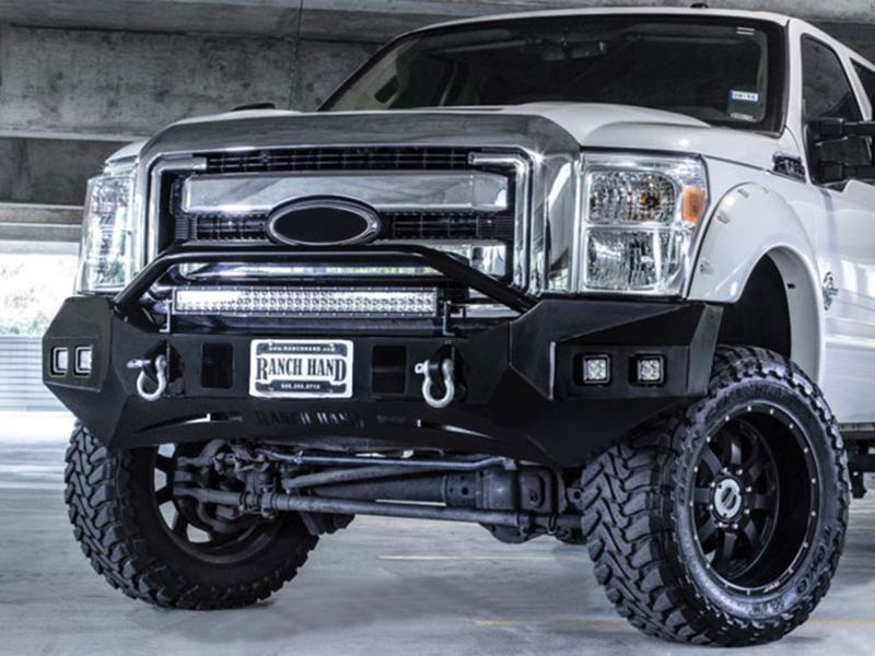 Rhd Hff111bmt Ranch Hand Horizon Series Bullnose Front Bumper